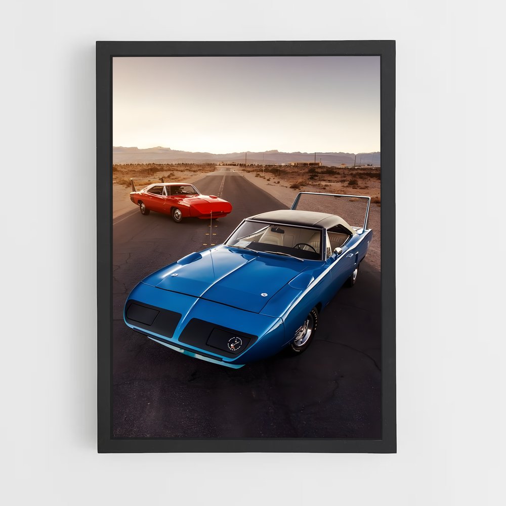 Poster Charger de daytona – affiche Dodge (vue 2)